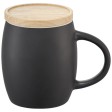 Tazza in ceramica Heart con coperchio in legno da 400 ml FullGadgets.com
