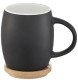 Tazza in ceramica Heart con coperchio in legno da 400 ml FullGadgets.com