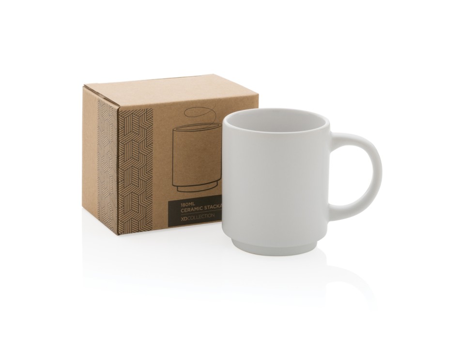 Tazza in ceramica impilabile 180 FullGadgets.com