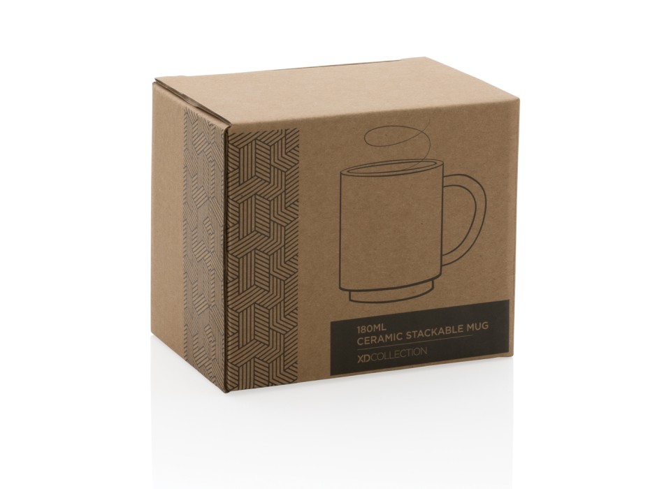 Tazza in ceramica impilabile 180 FullGadgets.com