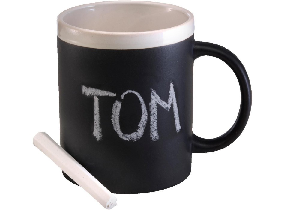 Tazza in ceramica, uso lavagna, capacità 300 ml Claude FullGadgets.com