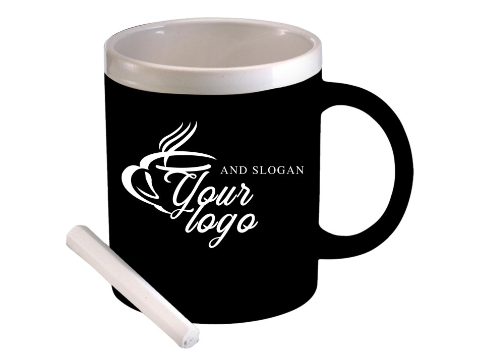 Tazza in ceramica, uso lavagna, capacità 300 ml Claude FullGadgets.com