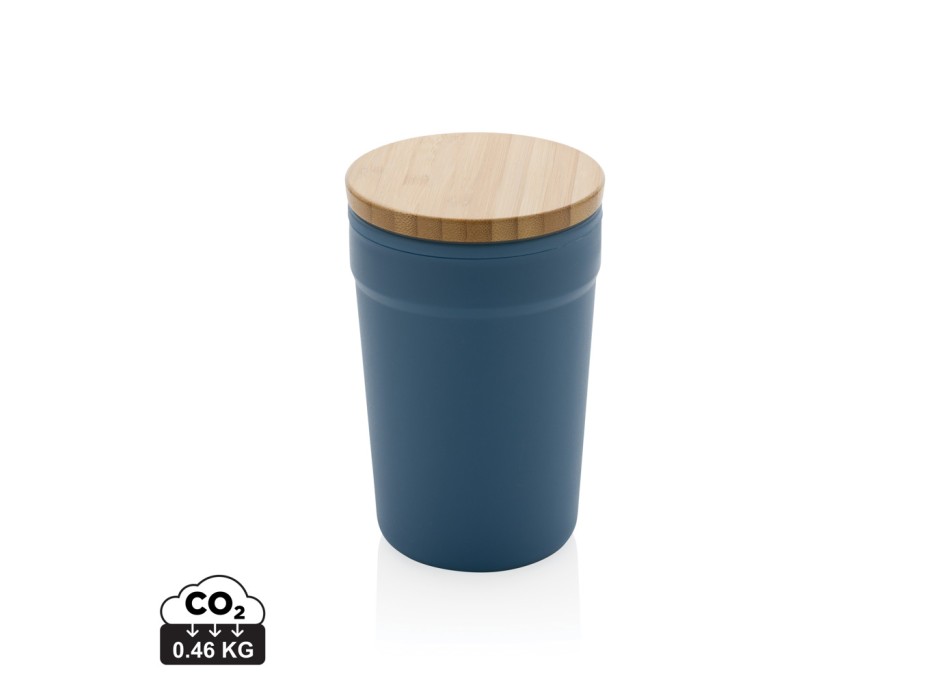Tazza in rPP GRS con tappo in bambù FullGadgets.com