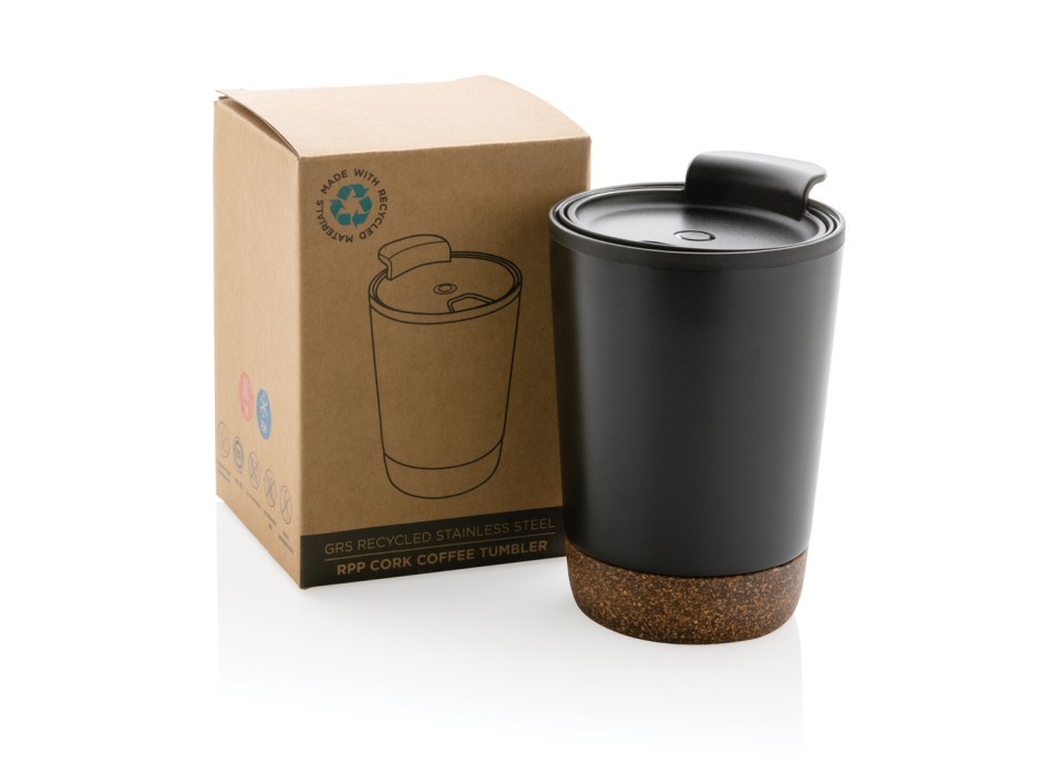 Tazza in sughero e acciaio riciclato GRS RPP FullGadgets.com