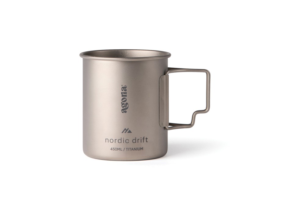 Tazza in titanio Nordic Drift Trail Ultra Light 450ML FullGadgets.com