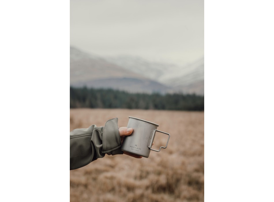 Tazza in titanio Nordic Drift Trail Ultra Light 450ML FullGadgets.com