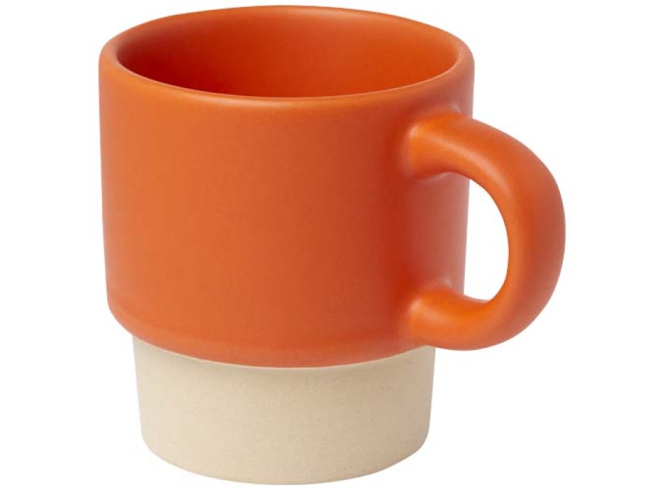 Tazza per caffè espresso impilabile con fondo in argilla da 130 ml Olympia FullGadgets.com