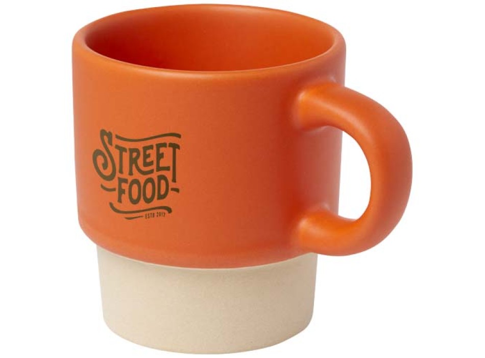 Tazza per caffè espresso impilabile con fondo in argilla da 130 ml Olympia FullGadgets.com