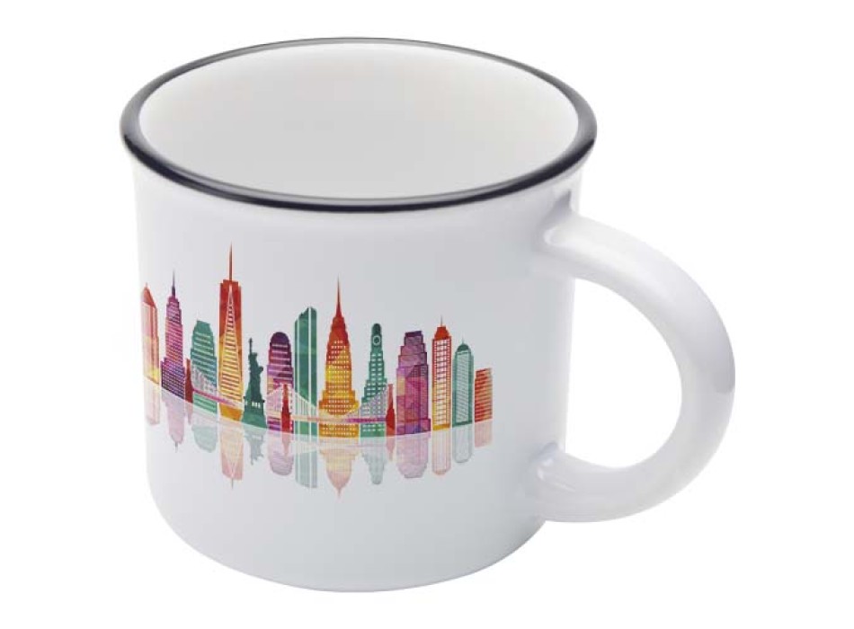 Tazza per stampa a sublimazione in ceramica da 240 ml Bari FullGadgets.com