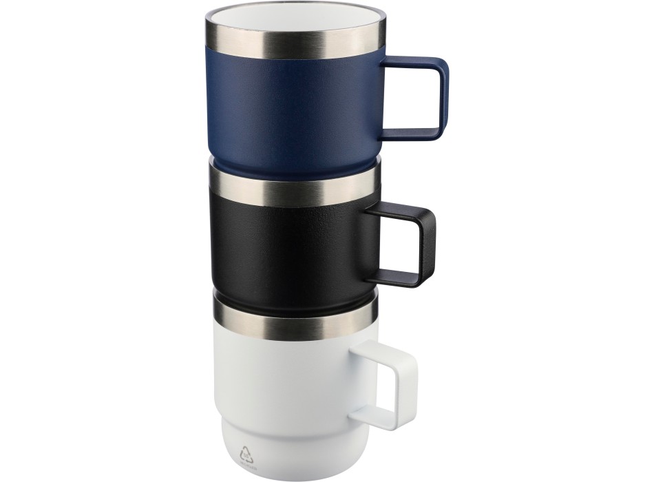 Tazza termica a doppia parete in acciaio inox riciclato 180 ml Lilia FullGadgets.com