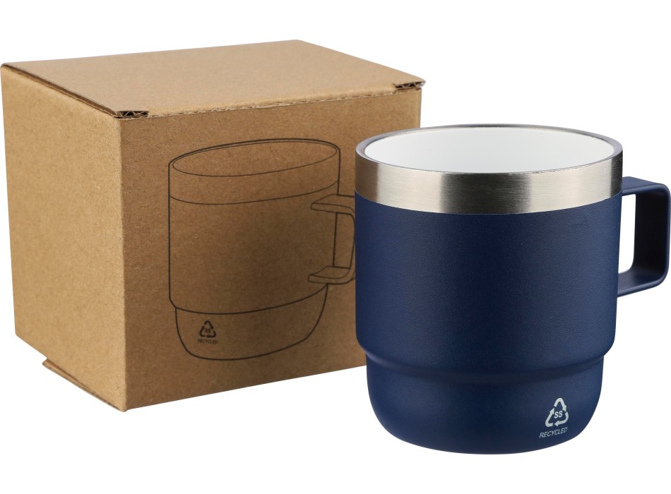 Tazza termica a doppia parete in acciaio inox riciclato 180 ml Lilia FullGadgets.com