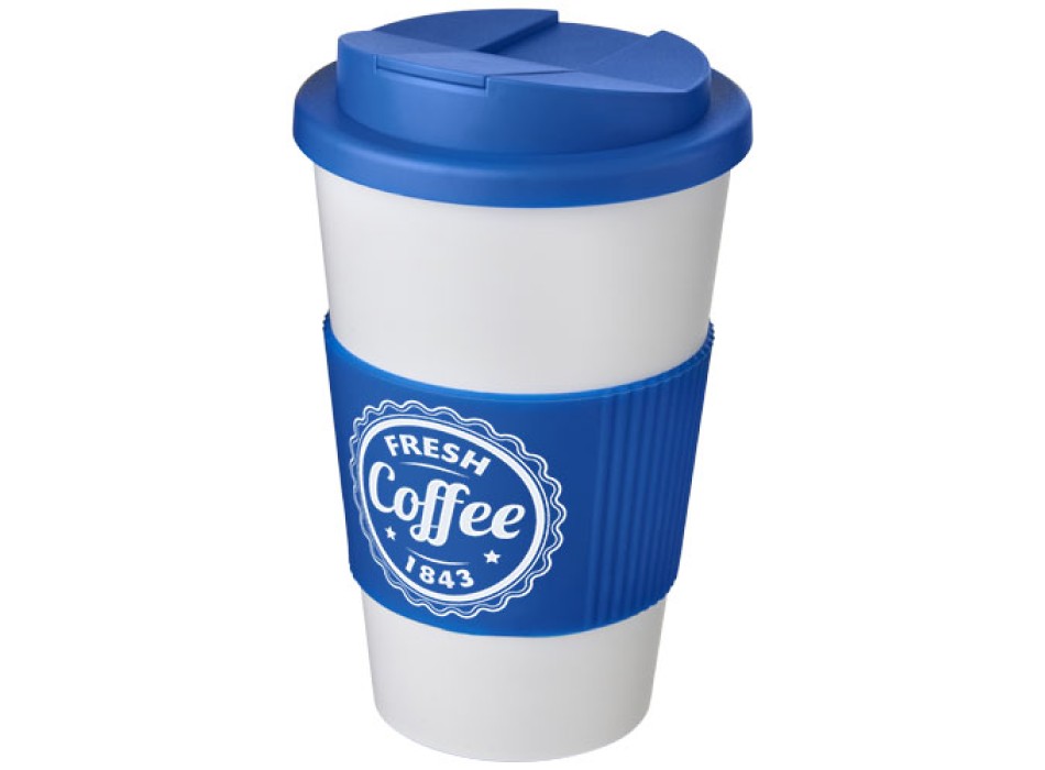 Tazza termica Americano® da 350 ml con impugnatura e coperchio ermetico FullGadgets.com
