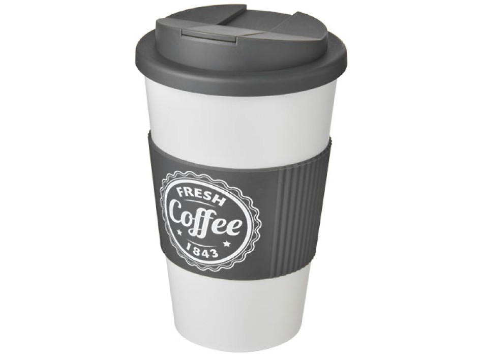 Tazza termica Americano® da 350 ml con impugnatura e coperchio ermetico FullGadgets.com