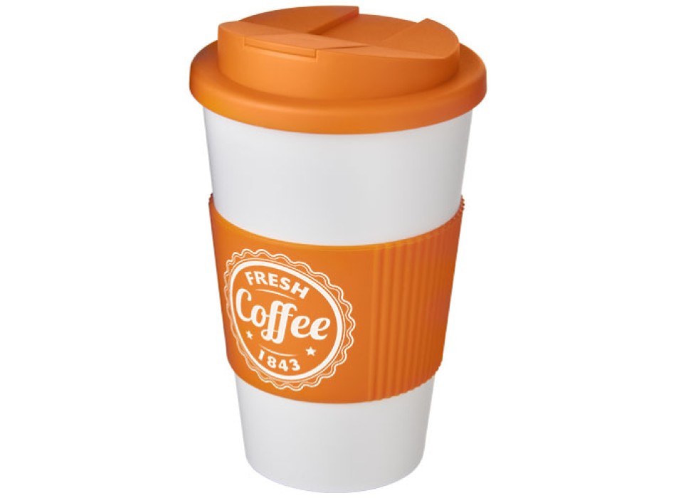 Tazza termica Americano® da 350 ml con impugnatura e coperchio ermetico FullGadgets.com