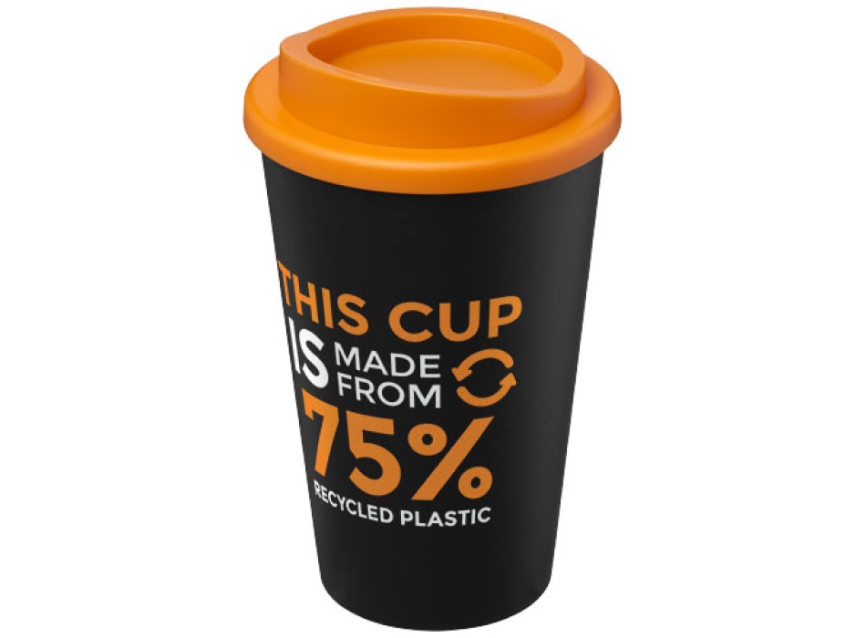 Tazza termica Americano® Eco da 350 ml in plastica riciclata FullGadgets.com