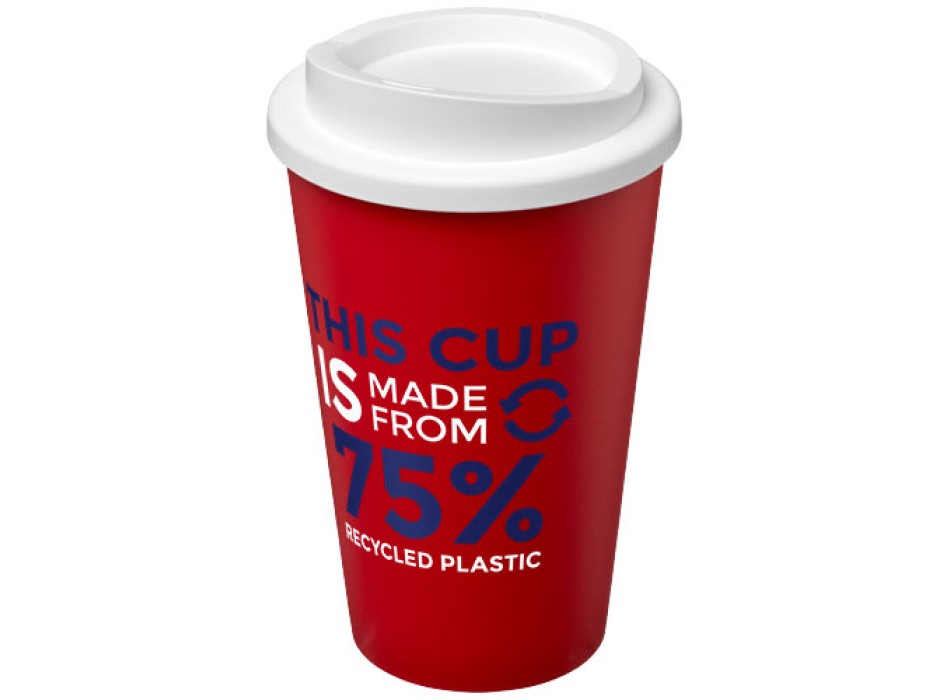 Tazza termica Americano® Eco da 350 ml in plastica riciclata FullGadgets.com