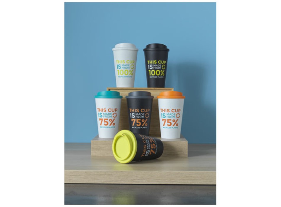 Tazza termica Americano® Eco da 350 ml in plastica riciclata FullGadgets.com