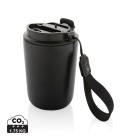 Tazza termica Cuppa in acciaio riciclato con laccio da collo FullGadgets.com