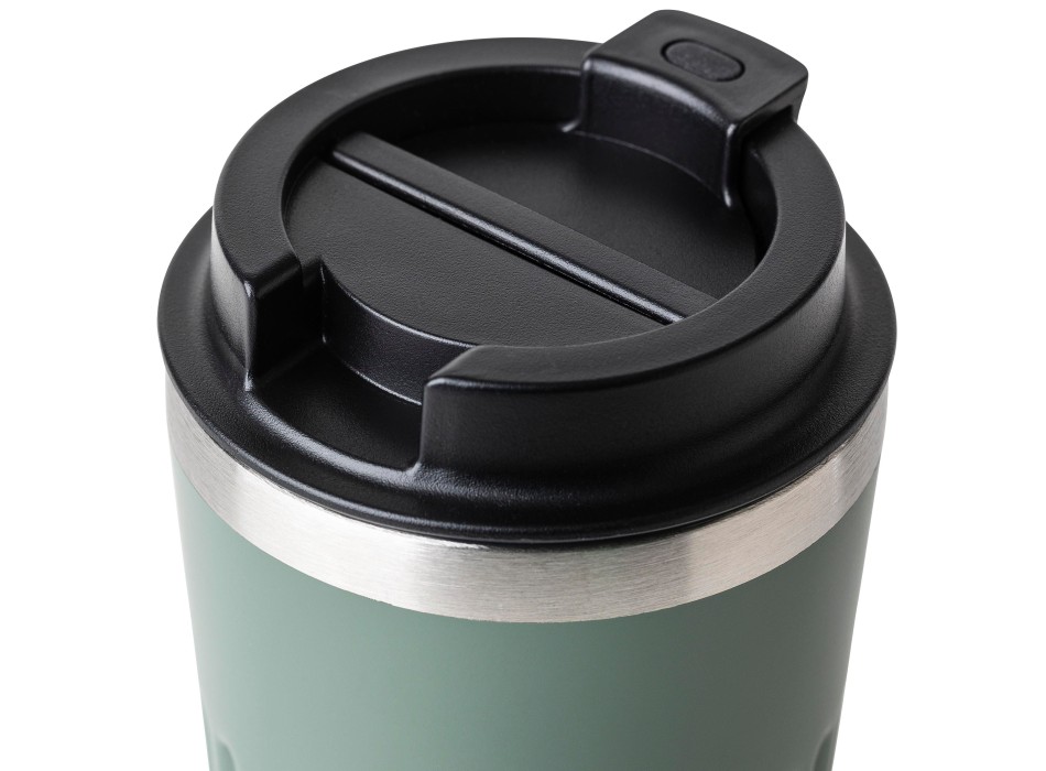 Tazza termica da viaggio in acciaio inox riciclato doppia parete 400 ml Chiara FullGadgets.com