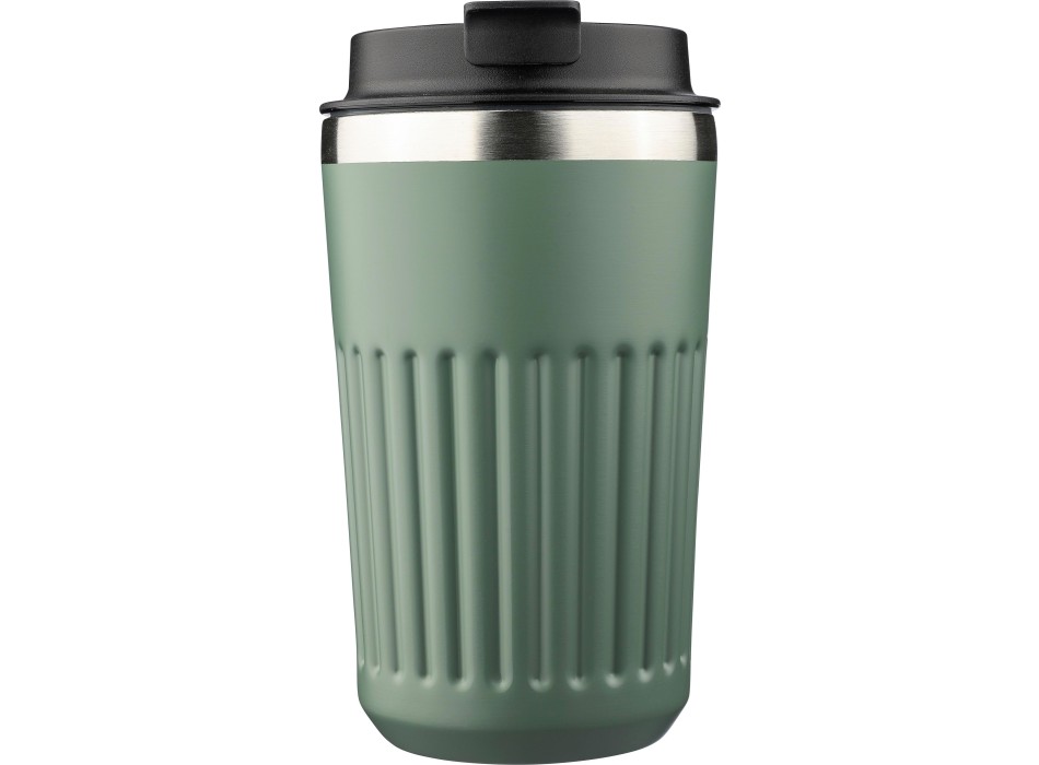 Tazza termica da viaggio in acciaio inox riciclato doppia parete 400 ml Chiara FullGadgets.com