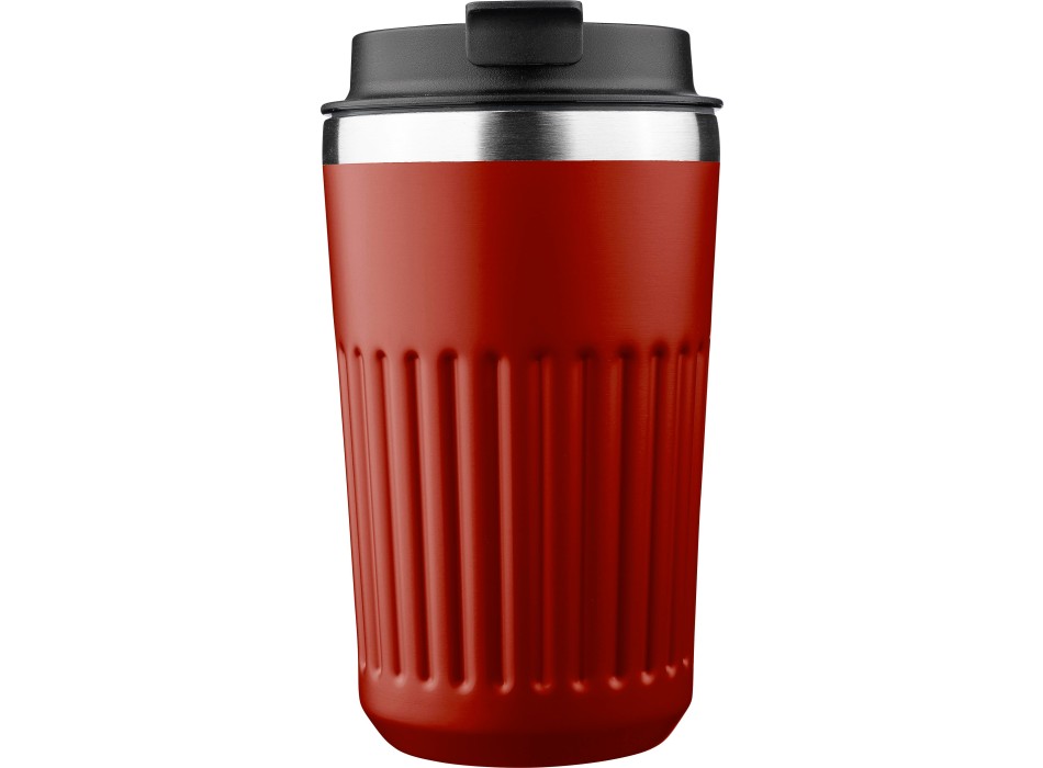 Tazza termica da viaggio in acciaio inox riciclato doppia parete 400 ml Chiara FullGadgets.com