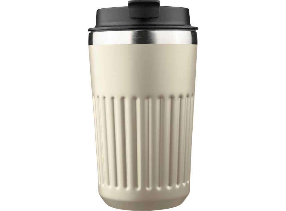 Tazza termica da viaggio in acciaio inox riciclato doppia parete 400 ml Chiara FullGadgets.com