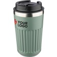 Tazza termica da viaggio in acciaio inox riciclato doppia parete 400 ml Chiara FullGadgets.com