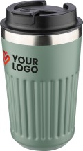 Tazza termica da viaggio in acciaio inox riciclato doppia parete 400 ml Chiara