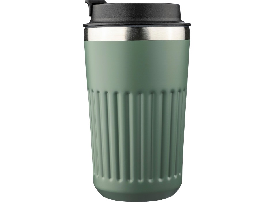 Tazza termica da viaggio in acciaio inox riciclato doppia parete 400 ml Chiara FullGadgets.com