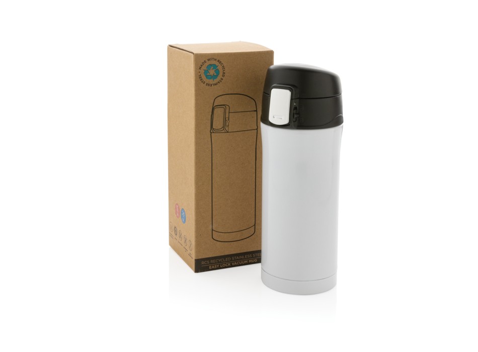 Tazza termica easy lock in acciaio riciclato RCS FullGadgets.com