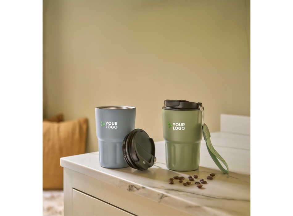 Tazza termica in acciaio inossidabile a doppia parete Louisa FullGadgets.com