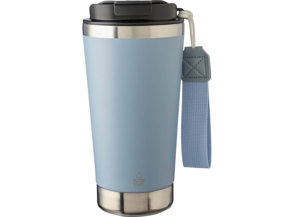 Tazza termica in acciaio inox riciclato a doppia parete capacità 500 ml Kayla FullGadgets.com