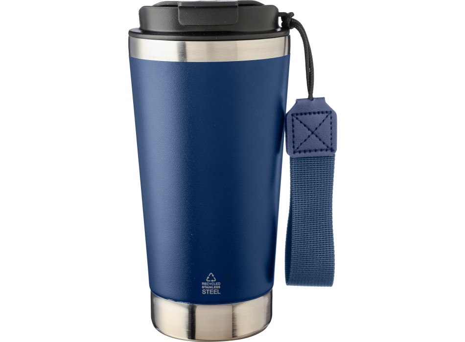 Tazza termica in acciaio inox riciclato a doppia parete capacità 500 ml Kayla FullGadgets.com