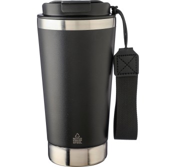 Tazza termica in acciaio inox riciclato a doppia parete capacità 500 ml Kayla FullGadgets.com