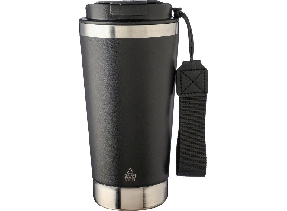 Tazza termica in acciaio inox riciclato a doppia parete capacità 500 ml Kayla FullGadgets.com