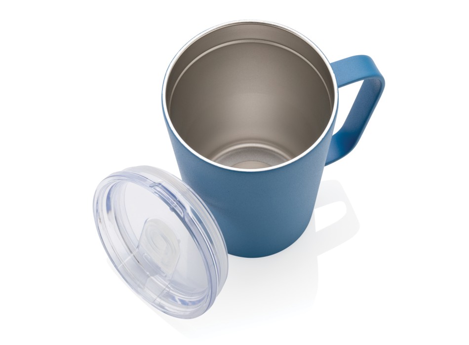 Tazza termica in acciaio inox riciclato RCS con tappo 420ml FullGadgets.com