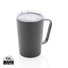 Tazza termica in acciaio inox riciclato RCS con tappo 420ml FullGadgets.com