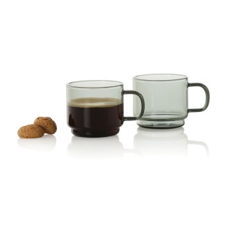Tazzine da caffè AdHoc Impact da 70 ml, set da 2 pezzi FullGadgets.com