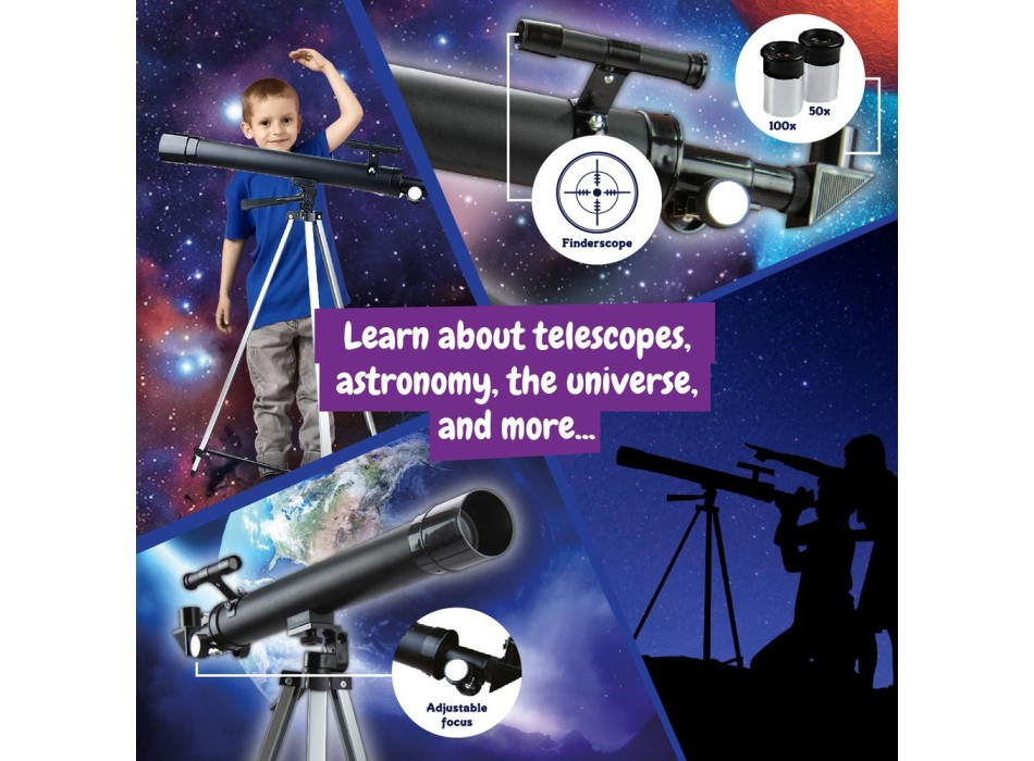 TELESCOPE. Gioco educativo per bambini FullGadgets.com