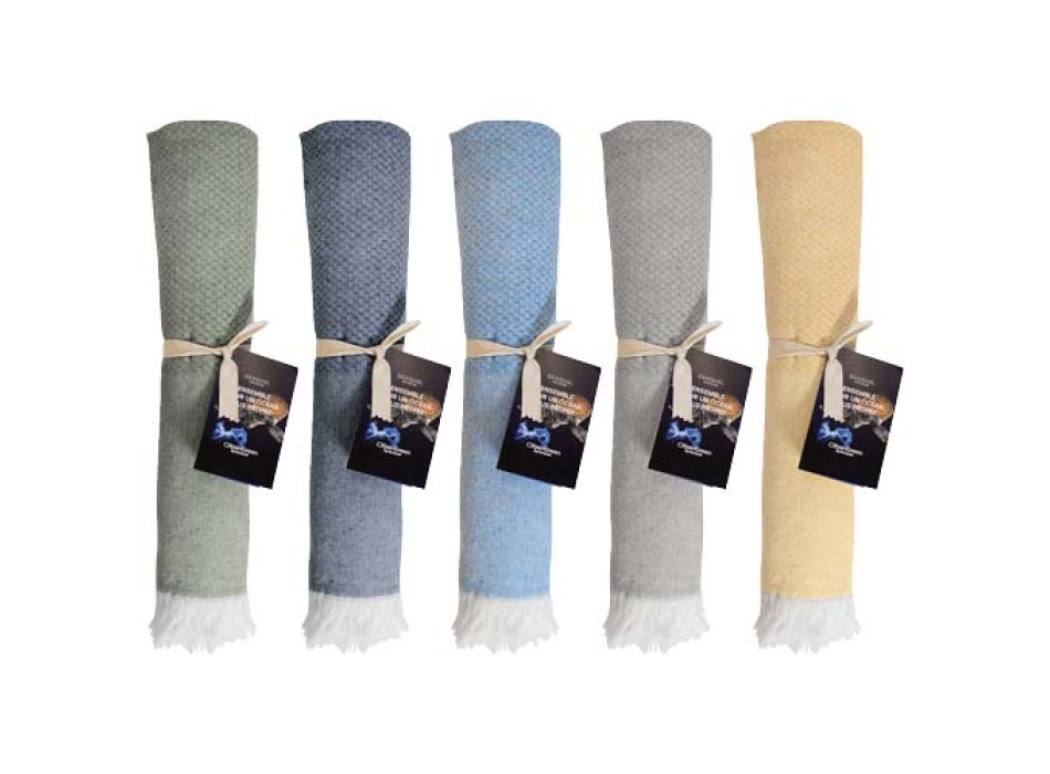 Telo fouta 100 x 170 cm Citizen Green Seafou FullGadgets.com