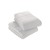 Telo In Spugna Di Cotone 100 % ( 300 G/M2) Personalizzabile Con Banda Bianca In Poliestere 30X50Cm