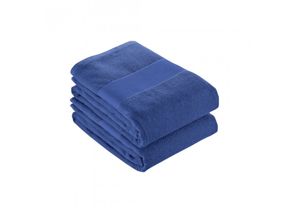 Telo in spugna di cotone 100 % ( 350 gr m2) con banda opaca stampabile (50x100cm) FullGadgets.com