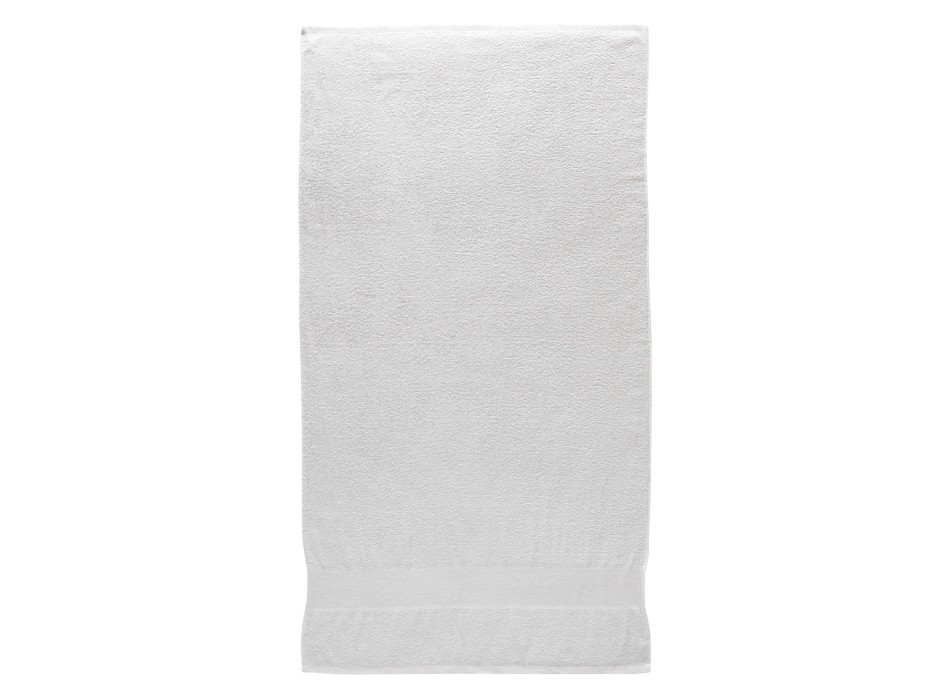 Telo in spugna di cotone 100 % ( 350 gr m2) con banda OPACA stampabile (70x140cm) FullGadgets.com