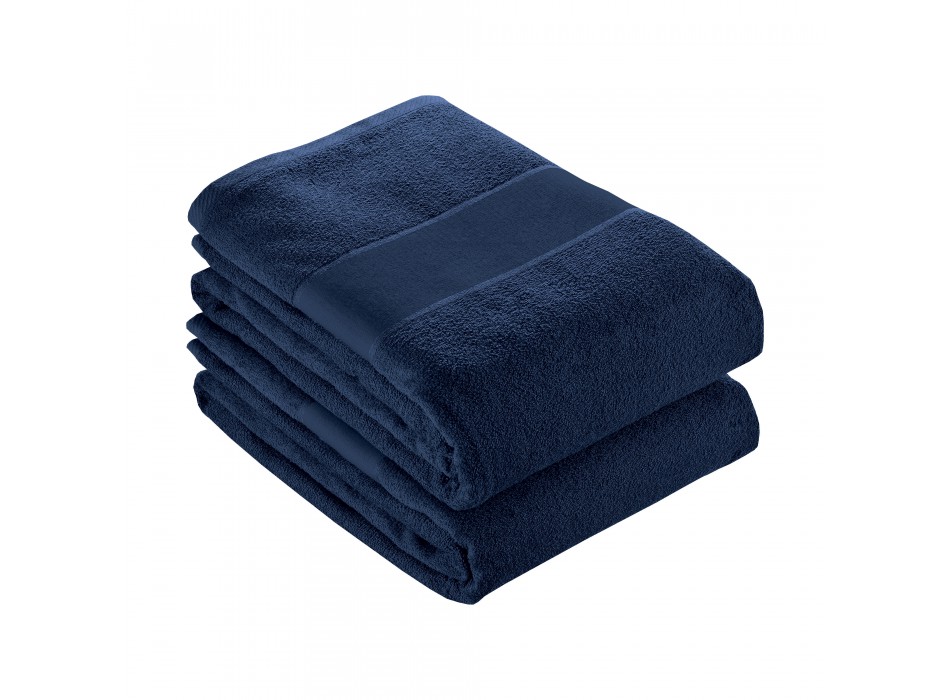 Telo in spugna di cotone 100 % ( 350 gr m2) con banda opaca stampabile (90x150cm) FullGadgets.com