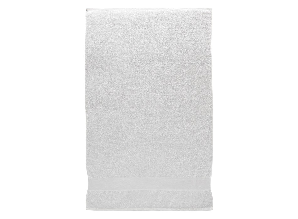 Telo in spugna di cotone 100 % ( 350 gr m2) con banda OPACA stampabile (90x150cm) FullGadgets.com