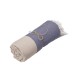 Telo mare in cotone riciclato 180 g/m2. Effetto melange e frange FullGadgets.com