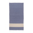 Telo mare in cotone riciclato 180 g/m2. Effetto melange e frange FullGadgets.com