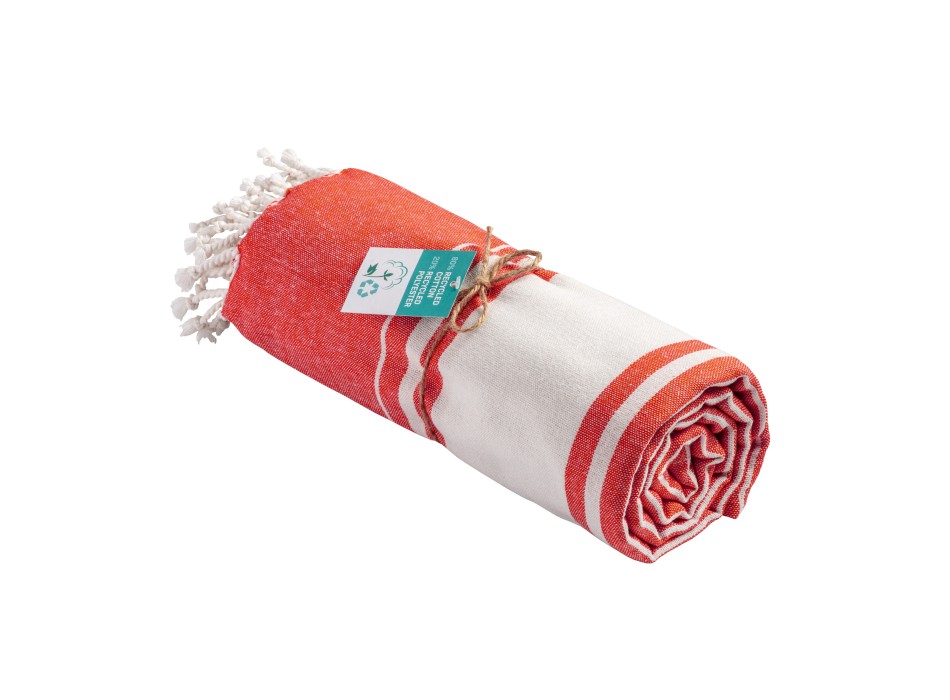 Telo mare/pareo in cotone riciclato 180 gr/m2 FullGadgets.com
