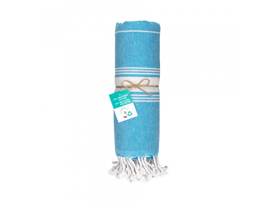 Telo mare/pareo  in cotone riciclato  da 180 gr/m2 FullGadgets.com