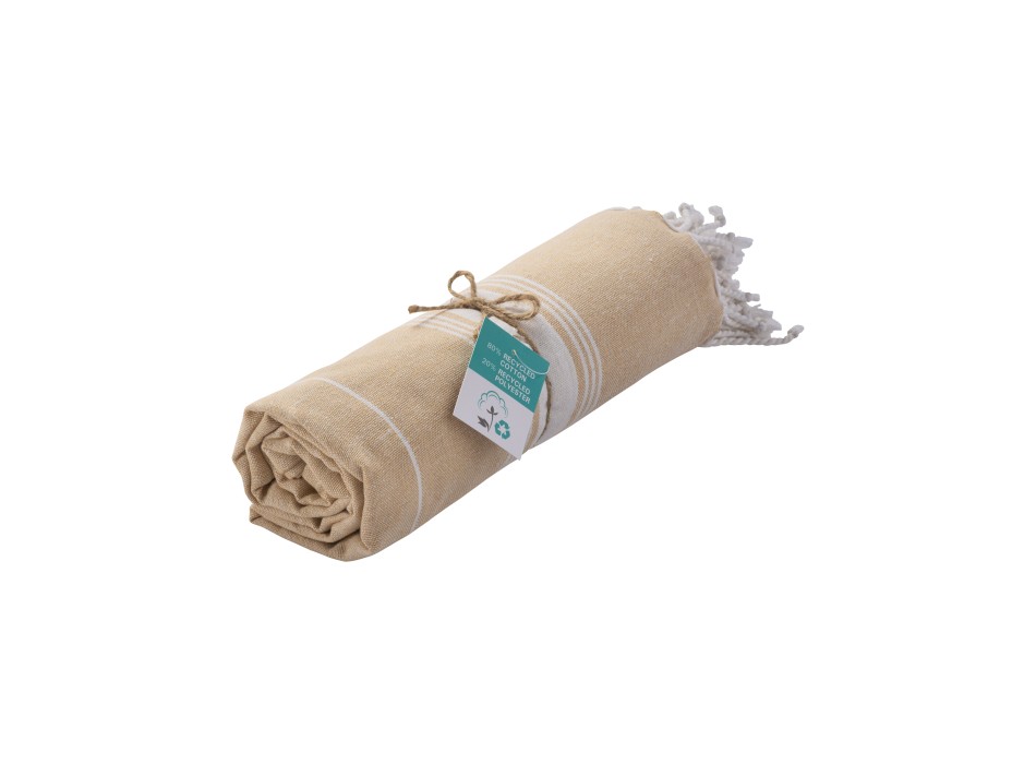 Telo mare/pareo  in cotone riciclato  da 180 gr/m2 FullGadgets.com
